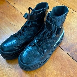 women adidas x AFROPUNK Triple Platforum Hi, 6M/7W